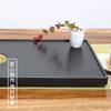 Bandeja de chá de pedra Wujin natural superfície polida doméstica simples drenagem mesa de chá de pedra tamanho grande pequeno bandeja para conjunto de chá kung fu