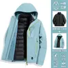 Otoño/Invierno 2026 Estilo Pareja Chaqueta de Plumas para Exteriores Cortavientos Impermeable Cálida Ropa para Escalada Senderismo Hombres Mujeres