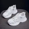 Nuevos Zapatos de Papá Transpirables Estilo Coreano de Verano 2026 para Mujeres Estudiantes, Zapatos Deportivos Casuales, Zapatos para Correr con Suela Gruesa que Aumentan la Altura para Mujeres