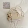 Bolsa Feminina 2026 Novo Modelo, Bolsa de Ombro Versátil de Textura de Nicho, Bolsa Transversal Casual, Bolsa de Mão Boston Pillow Bag, Tendência