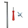 Llave Extractora de Instalación y Extracción de Válvula y Vástago de Válvula de Coche Herramienta de Reparación para Vehículos Eléctricos, Bicicletas y Motocicletas