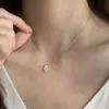 Toma Real de la Exquisita Artesanía del Collar Ultra Brillante Marquise Lágrima para Mujer, Hecho de Plata de Ley S925, con un Toque de Lujo Ligero y de Alta Gama, Cadena para Clavícula