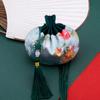 Sachê Vazio para o Festival do Barco-Dragão, Sachê de Flor Grande de Lavanda com Borlas, Bolsinha Bordada Portátil, Pingente Pendurado para Perfumar o Carro