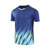 Camisetas de uniforme de bádminton en stock con impresión personalizada. Camiseta de tenis de mesa de verano para entrenamiento, competición y clases de impresión