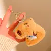 Muñeco de Peluche Llavero Comida Oden Seta Chica Chile Llavero de Peluche Versátil para Mochila Pequeño Regalo