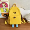 Mochilas Escolares Infantis, Mochilas de Cor Pura para Meninos e Meninas de Turmas Pequenas de Jardim de Infância, Mochilas de Bebê Leves Coreanas com Proteção para a Coluna