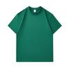 Camiseta de algodón pesado grande de 250 g ropa de clase personalizada publicidad camisa cultural en blanco hombre manga corta ropa de trabajo logo estampado