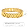 Pulseiras acessórios transfronteiriços pulseira de aço titânio pulseira pulseira de aço inoxidável pulseira masculina europeia e americana BR-201