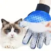 Suministros de Limpieza para Mascotas Cepillo Quitapelos Rodillo Guantes para Gatos Peine Masajeador de Baño Verdadero Guantes para Mascotas