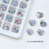Cristal Dongzhou Geométrico Coração Gordo 6*5,3 Corações para Nail Art Strass Feito à Mão Coração de Diamante Artificial 4815 Decorações DIY para Nail Art