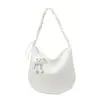 2026 Nova Bolsa de Ombro Estilo Coreano Design de Nicho para Mulheres, Bolsa Tote Casual Personalidade de Grande Capacidade, Bolsa Transversal Tendência