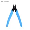 Taladro Desmontador de Uñas Pinzas Tijeras Metálicas Tijeras para Uñas Pinzas Pequeñas Pinzas de Corte Pinzas para Joyería Pinzas de Perforación Desmontador de Uñas de Gel Suave Pinzas de Cuchillo Plano