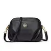 Bolsa Quadrada Pequena Feminina de Couro Macio Texturizado Novo Estilo Transfronteiriça, Porta-Moedas para Celular, Bolsa de Ombro Transversal Leve Versátil para o Dia a Dia