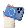 Gama alta 18 colores nuevos adecuados para iPhone 18 Pro Max, funda de teléfono magnética transparente tipo hielo, cubierta protectora anticaída Apple 17
