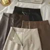 2026 Nueva Falda de Piel Sintética, Falda Midi de Línea A para Mujer, Falda Corta, Cintura Alta, Adelgazante, Otoño-Invierno, Negra, Talla Pequeña
