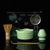Set de Té Matcha Japonés con Taza de Té de Crisantemo Rosa, Batidor de Té y Empaque Completo