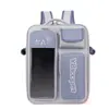 Mochila para Gato Yuebaitu, Mochila Escolar para Exterior, Bolsa Dupla para Pet, Acessórios para Gatos, Bolsa Transparente Portátil de Grande Capacidade para Gatos
