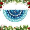 2026 Nova Bandeira Semicircular de Natal Amazon Decoração de Feriado Transfronteiriça Bandeira Personalizada de Natal em Forma de Leque