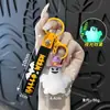 Chaveiro de PVC Desenho Animado de Halloween Fantasma Abóbora Gato Preto Boneco Pingente de Bolsa Festival Pequenos Presentes Venda por Atacado