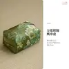Caixa de Tecido Brocada para Uso Doméstico, Caixa de Tecido para Sala de Estar, Porta-Tecido de Armazenamento Simples e Criativo, Acessórios de Chá Kung Fu Estilo Chinês