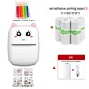 Mini Impresora Portátil Inalámbrica de Venta Caliente Transfronteriza Se Puede Conectar a Teléfono Móvil Pequeña Impresora de Fotos Autoadhesiva para el Hogar