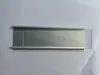 Placa de Nome de Departamento em Liga de Alumínio com Ranhura Plana e Slot Substituível para Placa de Porta, Placa de Aviso, Porta-Cartão, Inserção de Nome da Empresa e Placa de Porta
