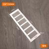 Cubierta Rectangular de Aleación de Aluminio Transpirable Armario Ropero Zapatero Malla Transpirable Gabinete de Gas Ventilación Disipación de Calor Cubierta con Orificios Transpirables