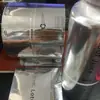 Filme Encolhível Aluminizado Prata Filme de Rótulo Encolhível de Alumínio a Laser Filme Encolhível Térmico Aluminizado Prata Metálico Filme Encolhível Banhado a Ouro