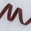 Fita de veludo de veado com borda prensada de cor sólida, material para laço DIY feito à mão, acessório de cabelo, topo, chapéu, acessórios de vestuário, fita de camurça