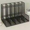 Estante de archivos de escritorio, estante de almacenamiento para estación de trabajo de oficina, divisor de escritorio, organizador de libros, estante de almacenamiento de archivo de documentos