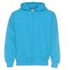 Cárdigan de Otoño e Invierno de Color Puro de 350g para Hombre y Mujer Chaqueta con Forro Polar Sudadera de Manga Larga con Cremallera Estampado de Logo de Color Puro Venta al por Mayor