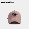 Gorra de Béisbol de Algodón Suave de Alta Calidad con Bordado de Letras de Marca de Moda para Mujer, Gorra de Pico Versátil Estilo Callejero Retro Americano para Pareja