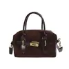 Nova Moda Simples de Alta Qualidade Casual Bolsa Almofada Feminina Bolsa Boston Bolsa de Ombro Bolsa Transversal de Temperamento Feminina