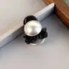 Moderna Pinza Pequeña Brillante Perlada de Alto Brillo Color Champaña Estilo Coreano Sencilla Pinza para Flequillo Pequeño para Mujer