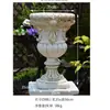 Columna Romana de Jardín Estilo Europeo Florero Alto Trofeo Grande Adorno de Entrada de Villa Patio Exterior Decoración de Pie