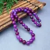 Pulsera Collar Shu Kula al por mayor Estilo para Hombres Mujeres Pulsera de Mano Morado Profundo Cadena para Mamá Set de Puesto Callejero Fuente de Artículos de Cuentas