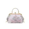 Bolso de Cadena Nuevo Estilo Chino Estilo Nacional 2026 Nuevo Bolso de Mano Verano Estilo Étnico Bolso de Hombro Floral Bolso Cruzado de Moda para Mujer