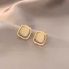 Pendientes de Plata de Ley S925 con Zirconita Super Brillante de Alta Gama para Mujer, Lujo Ligero, Temperamento Exquisito, Pendientes de Botón Más Vendidos, Estilo Vacacional al por Mayor