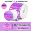 Papel Térmico Autoadhesivo de Gradiente Listo en Stock del Fabricante en Dorado, Plateado y Papel Térmico Láser Holográfico Colorido