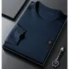 Sudadera de cuello redondo para hombre 2026 de Comercio Exterior, Nueva camiseta de manga larga para hombre de primavera y otoño, Ropa para hombre de manga larga moderna de alta gama