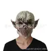 Venda direta da fábrica máscara de zumbi de terror de Halloween cobertura de cabeça alta imitação de cobertura de cabeça de alienígena COS adereços de terror de Halloween