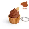 Taza Impresa en 3D Transfronteriza Clicker para Cupcakes Botón Clicker para Alivio del Estrés Juguete para la Punta del Dedo Colgante para Llavero
