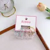 Colorido Desenho Animado Glitter Fino Estrela Ursinho BB Clip Prendedor de Cabelo Infantil Clip Lateral para Fios Rebeldes Grampo de Cabelo Amarrador de Cabelo Elástico de Cabelo Corda de Cabelo