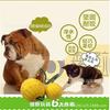 Fábrica en stock al por mayor Cuerda de mascota de EVA bola de juguete para perro bola Mascota Frisbee