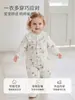 Mono Acolchado de Invierno para Bebé Engrosado 60g Ropa Caliente de Algodón Otoño Invierno Para Recién Nacidos Para Salir Ropa de Algodón Pelele para Bebé