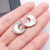 Aleación incrustada resina UV taladro estrella luna estrella de cuatro puntas colgante DIY pendiente collar colgante adornos accesorios pequeños