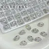 Ovos de Pomba K9 Zircônia Nail Art Strass Super Brilhantes Luxo Leve Strass Grandes Zircônia Nude Mosaico Bolas de Strass Strass com Ponta Decorações de Strass para Unhas