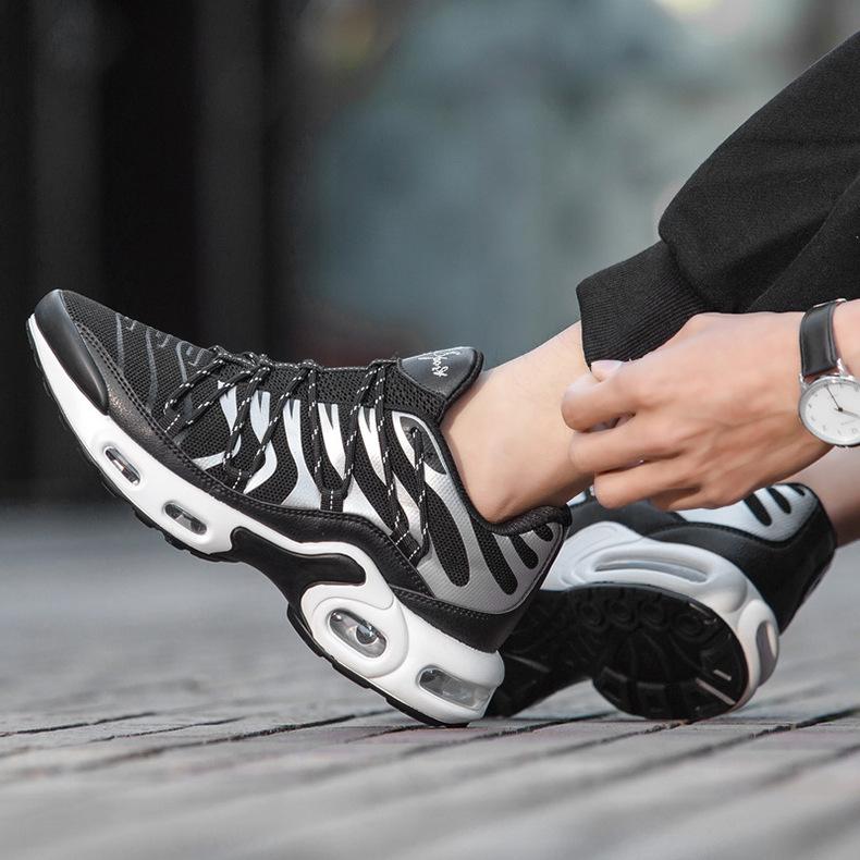 男鞋大码飞织运动鞋透气