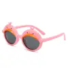 Gafas de Sol Polarizadas Transfronterizas para Niñas, Gafas de Sol de Silicona Suave de Dibujos Animados para Hombres, Patitos Lindos, Protección UV