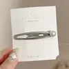 Pinza BB única y elegante para mujer, linda y simple, con un ambiente dulce y encantador, un accesorio para el cabello con pinza para flequillo de atmósfera única y dulce